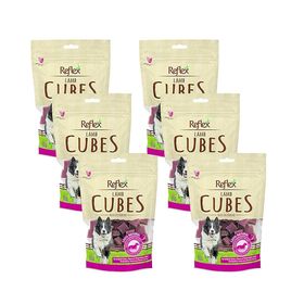 Reflex 6x80 gr Kuzulu Küp Dilimli Köpek Ödül Maması