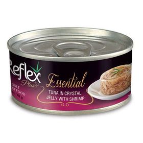 Reflex 70 gr Plus Essential Jöle İçinde Ton Balıklı ve Karidesli Kedi Konservesi