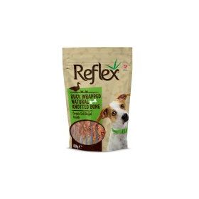 Reflex 80 gr Ördek Eti Sargılı Doğal Burgu Köpek Ödül Çubuğu