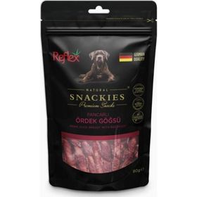 Reflex 80 gr Snackies Pancarlı Ördek Göğüs Kurutulmuş Et Köpek Ödülü