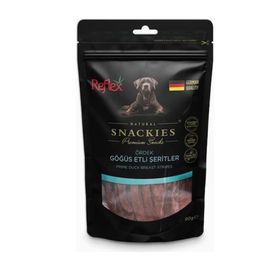Reflex 90 gr Snackies Ordek Gogus Seritleri Kurutulmus Et Kopek Ödülü