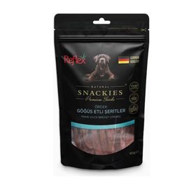 Reflex 90 gr Snackies Ordek Gogus Seritleri Kurutulmus Et Kopek Ödülü