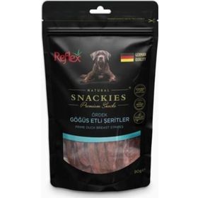 Reflex 90 gr Snackies Ordek Gogus Seritleri Kurutulmus Et Kopek Ödülü