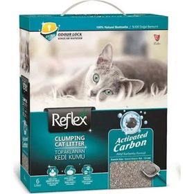 Reflex Aktif Karbon Granüllü Topaklanan 6 lt Kedi Kumu