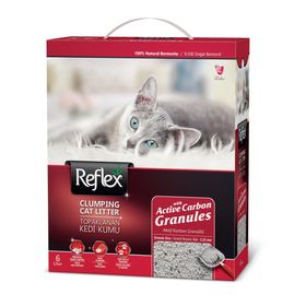 Reflex Aktif Karbon Granüllü Topaklanan 6 lt Kedi Kumu