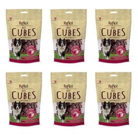 Reflex Beef Cubes Dana Eti Küpleri 6x80 gr Köpek Ödülü