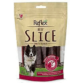 Reflex Beef Slice Dana Eti Dilimleri 80 gr Köpek Ödülü