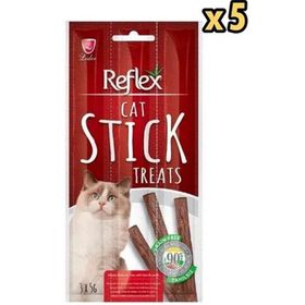 Reflex Biftek ve Kuzulu 3x5 gr 5 Adet Kedi Ödül Maması