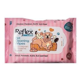 Reflex Care 10'lu Evcil Hayavanlar İçin Hijyenik Temizleme Mendili