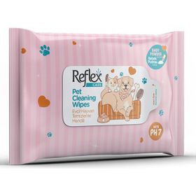 Reflex Care 10'lu Evcil Hayavanlar İçin Hijyenik Temizleme Mendili