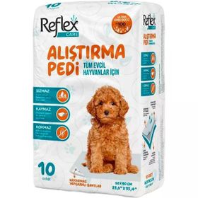 Reflex Care Kaydırmaz 60x90 cm 10'lu Köpek Alıştırma Pedi