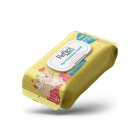 Reflex Care Nergis Kokulu 50'li Kedi ve Köpekler için Çok Amaçlı Hijyenik Temizleme Mendili