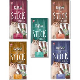 Reflex Cat Atıştırmalık Stick 5'li Mix Kedi Ödül Set