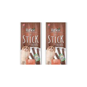 Reflex Cat Stick Somon Etli 5x3 gr 2'li Paket Kedi Ödül Çubukları