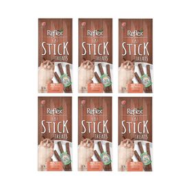 Reflex Cat Stick Treats Somonlu 6'lı 3x5 gr Kedi Ödül Çubukları