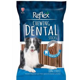 Reflex Chewing Dental Stick Yıldız Şeklinde 7x180 gr Köpek Ödülü