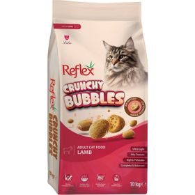 Reflex Crunchy Bubbles Kuzu Etli 10 kg Yetişkin Kedi Maması