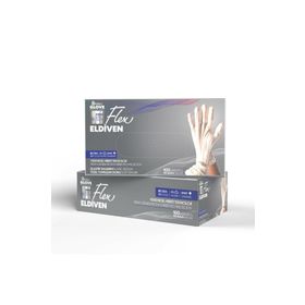 Reflex Flex Yeni Nesil Hibrit Teknoloji Polietilen 100'lü Paket Beyaz Eldiven