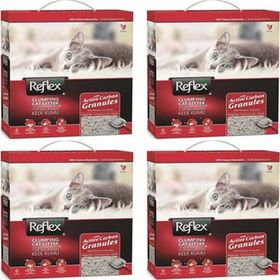 Reflex Granül Aktif Karbonlu Topaklanan 4x6 lt Kedi Kumu
