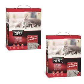 Reflex Granüllü Aktif Karbonlu Bentonit 2x10 lt Kedi Kumu