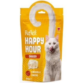 Reflex Happy Hour 60 gr Tavuklu Peynirli Kedi Ödül Maması