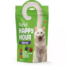 Reflex Happy Hour Cocktail Karışık Lezzetler 60 gr Kedi Ödülü