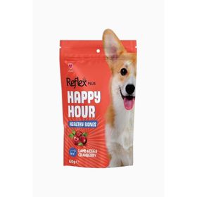 Reflex Happy Hour Sağlılı Kemikler İçin Destekleyici 60 GR Köpek Ödülü