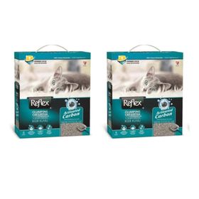 Reflex İnce Taneli Granül Aktif Karbonlu Topaklanan 2x10 lt Kedi Kumu
