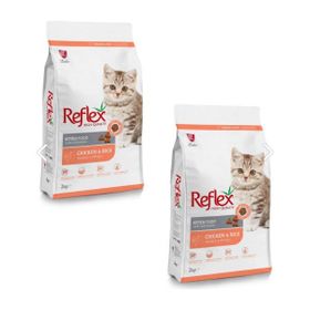 Reflex Kitten Tavuk Etli 2x2 kg Yavru Kedi Maması