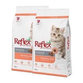Reflex Kitten Tavuklu 2 kg 2 Adet Yavru Kuru Kedi Maması