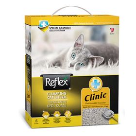 Reflex Klinik Özel Tanecik 6 L Süper Hızlı Topaklanan Kedi Kumu