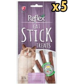 Reflex Kümes Hayvanlı 3x5 gr 5 Adet Kedi Ödül Maması