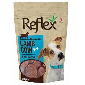 Reflex Kuzu Etli Lezzet Lokmaları 80 gr Köpek Ödülü