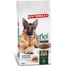 Reflex Kuzu Etli & Pirinçli & Sebzeli 15 kg Köpek Maması