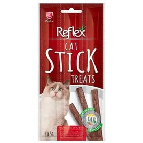 Reflex Kuzu Etli ve Biftekli Sticks 10x15 gr Kedi Ödülü