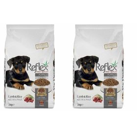 Reflex Kuzu Etli ve Pirinçli 2x3 kg Yavru Köpek Maması