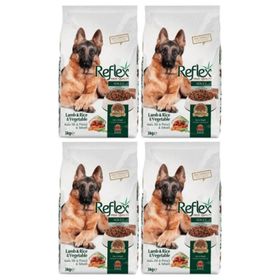 Reflex Kuzulu Pirinçli ve Sebzeli 4x3 kg Yetişkin Köpek Maması