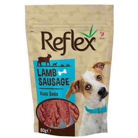 Reflex Kuzulu Sosis Yumuşak 80 gr Köpek Ödül Maması