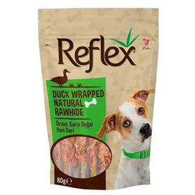 Reflex Ördek Etli Natural Kemik 80 gr Köpek Ödül Maması