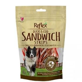 Reflex Ördekli ve Balıklı Sandviç 80 gr Köpek Ödül Maması