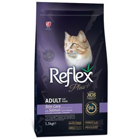 Reflex Plus 1.5 kg Skin Care Somonlu Yetişkin Kedi Maması