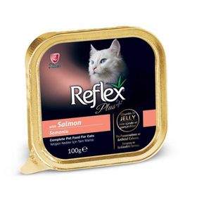 Reflex Plus 100 gr Somonlu Jöle Kedi Konservesi
