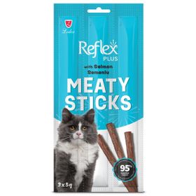 Reflex Plus 15 Gr Yetişkin Kedi Çubuk Somonlu Ödül Maması