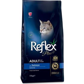 Reflex Plus 15 kg Skin Care Somonlu Yetişkin Kedi Maması