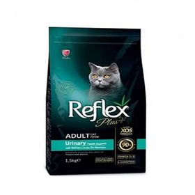 Reflex Plus 1,5 kg Urinary Tavuklu Yetişkin Kedi Maması + Konserve