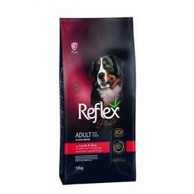Reflex Plus 18 kg Maxi Breeds Kuzu Etli ve Pirinçli Köpek Maması