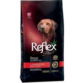 Reflex Plus 3 kg Orta ve Büyük Irk +7 Yaş için Kuzu Etli Yaşlı Köpek Maması