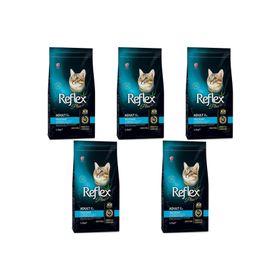 Reflex Plus 5x1.5 kg Somonlu Sterilised Kısırlaştırılmış Kedi Maması
