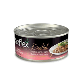 Reflex Plus 70 gr Essential Kitten Somonlu Yavru Kedi Konservesi