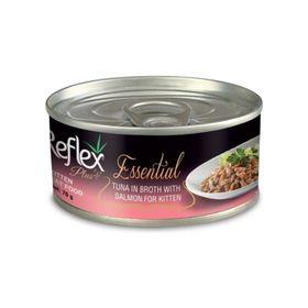 Reflex Plus 70 gr Essential Ton Balıklı ve Somonlu Yavru Kedi Konservesi